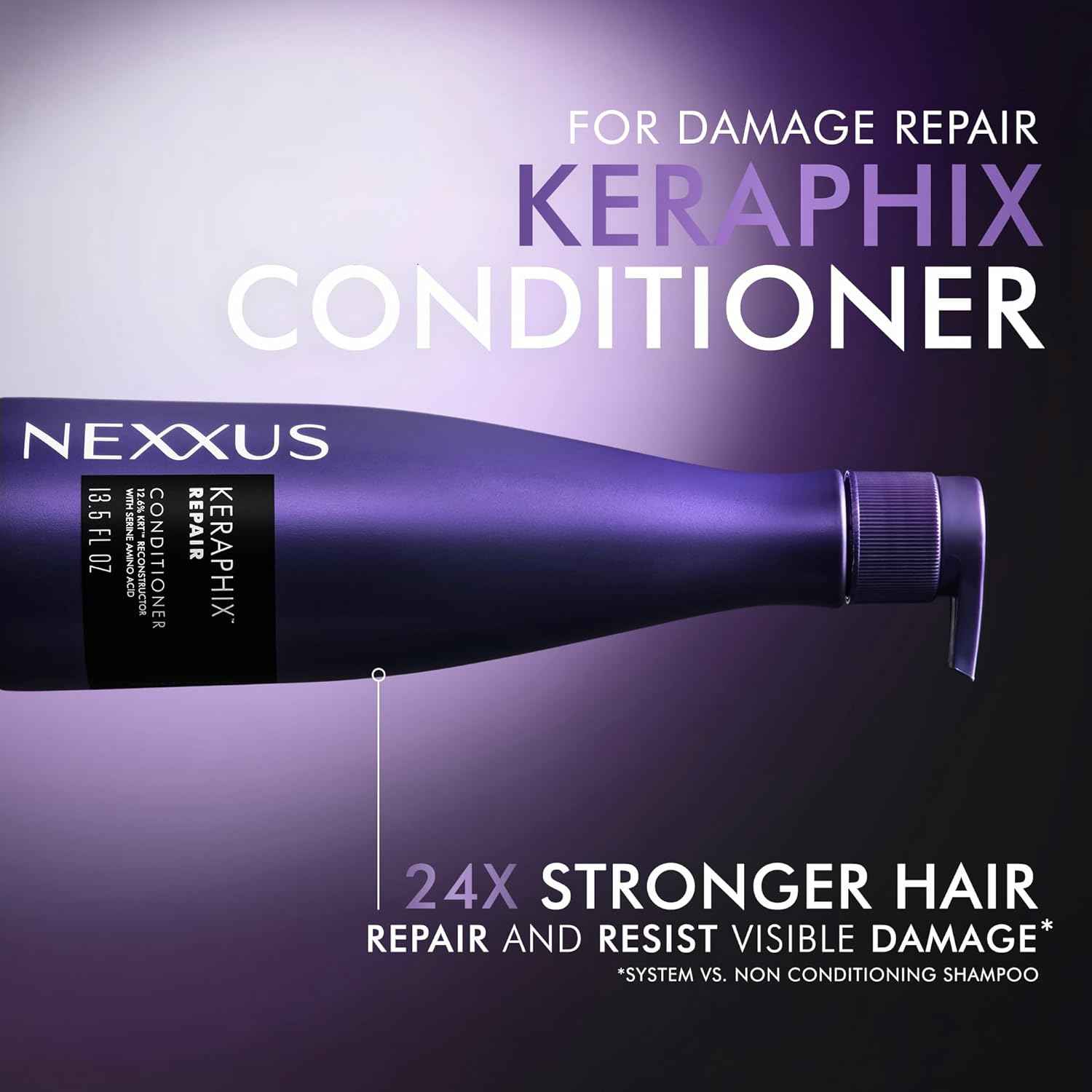 Nexxus Keraphix Premium Damage Repair Conditioner – Salon-Grade Hair Treatment for Discerning Stylists