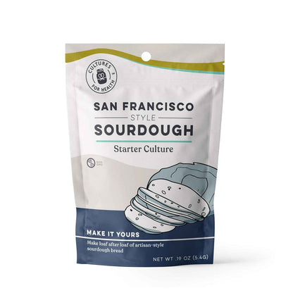 Cultures for Health San Francisco Sourdough Starter – Family Baking Project for the Home Kitchen with Kids