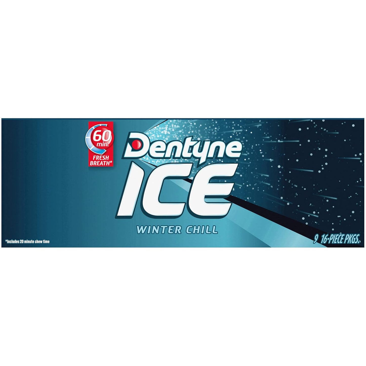 Dentyne Ice Winter Chill Sugar-Free Chewing Gum – Holiday Stocking Stuffer and Small Gift Idea for Coworkers