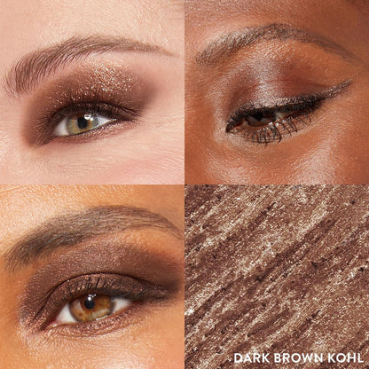 LAURA_GELLER_NEW_YORK_Kajal_Longwear_Kohl_Eyeliner_Pencil_with_Caffeine,_Smooth_&_Blendable_Makeup,_Dark_Brown_Lipliner_Pack_Sharpener_Cosmetic