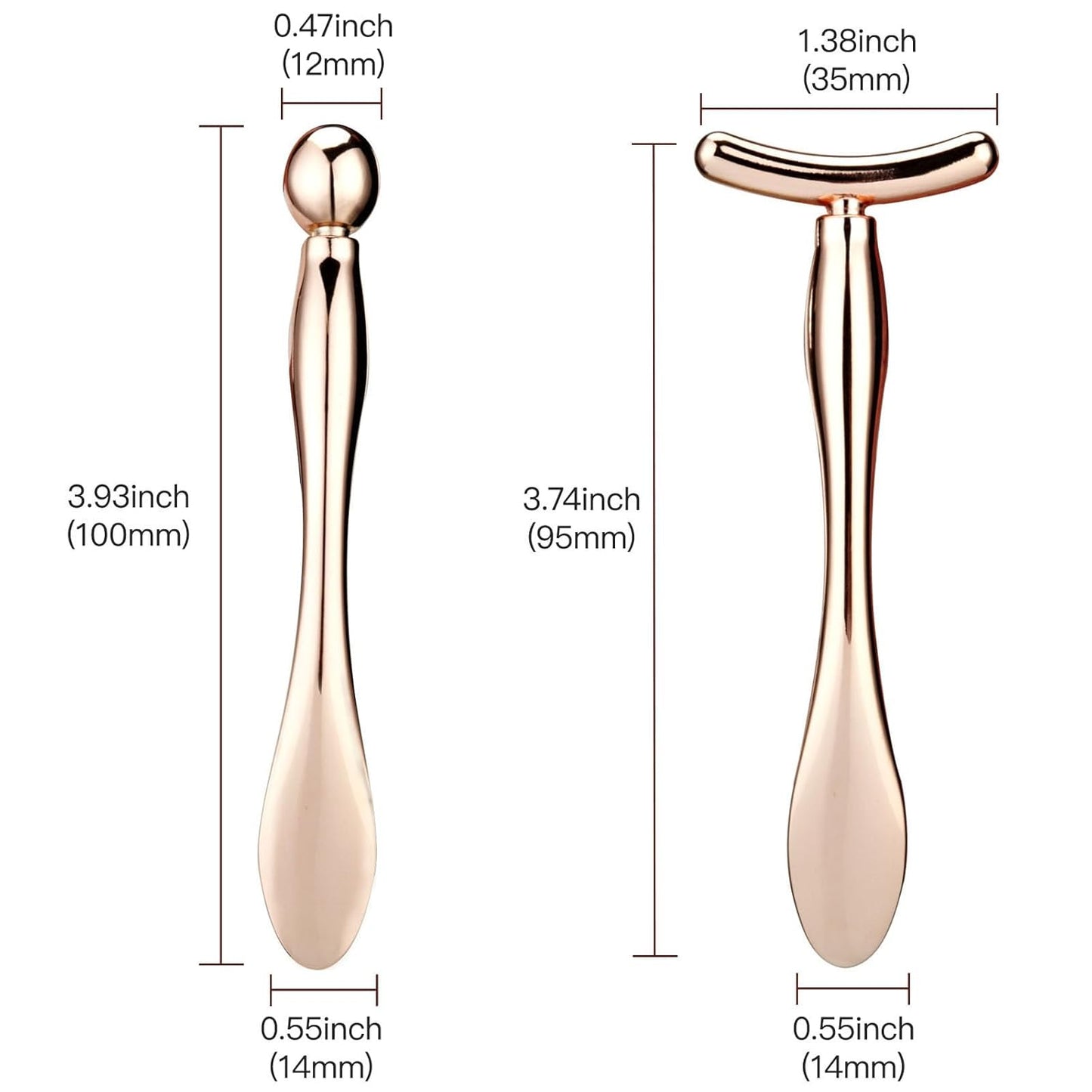 LISAPACK_2PCS_Metal_Eye_Cream_Applicator_Wand_Stick,_Massager_Tool_for_Facial_Massage,_Reduce_Puffiness