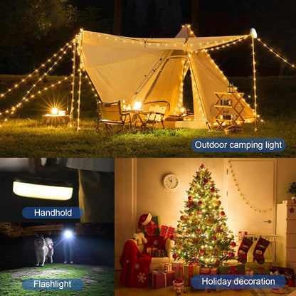 DGE Kids Room String Lights – Cool-to-Touch 32.8ft LED Strip with 8 Modes for Nursery and Playroom