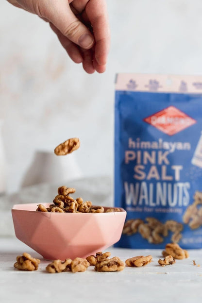 Diamond of California Himalayan Pink Salt Walnuts – Office Desk Drawer Snack for Focused Workdays