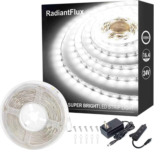 LumGlow LED Strip Lights – Thoughtful Housewarming Gift for New Homeowners, 16.4ft Dimmable Room Decor with Remote