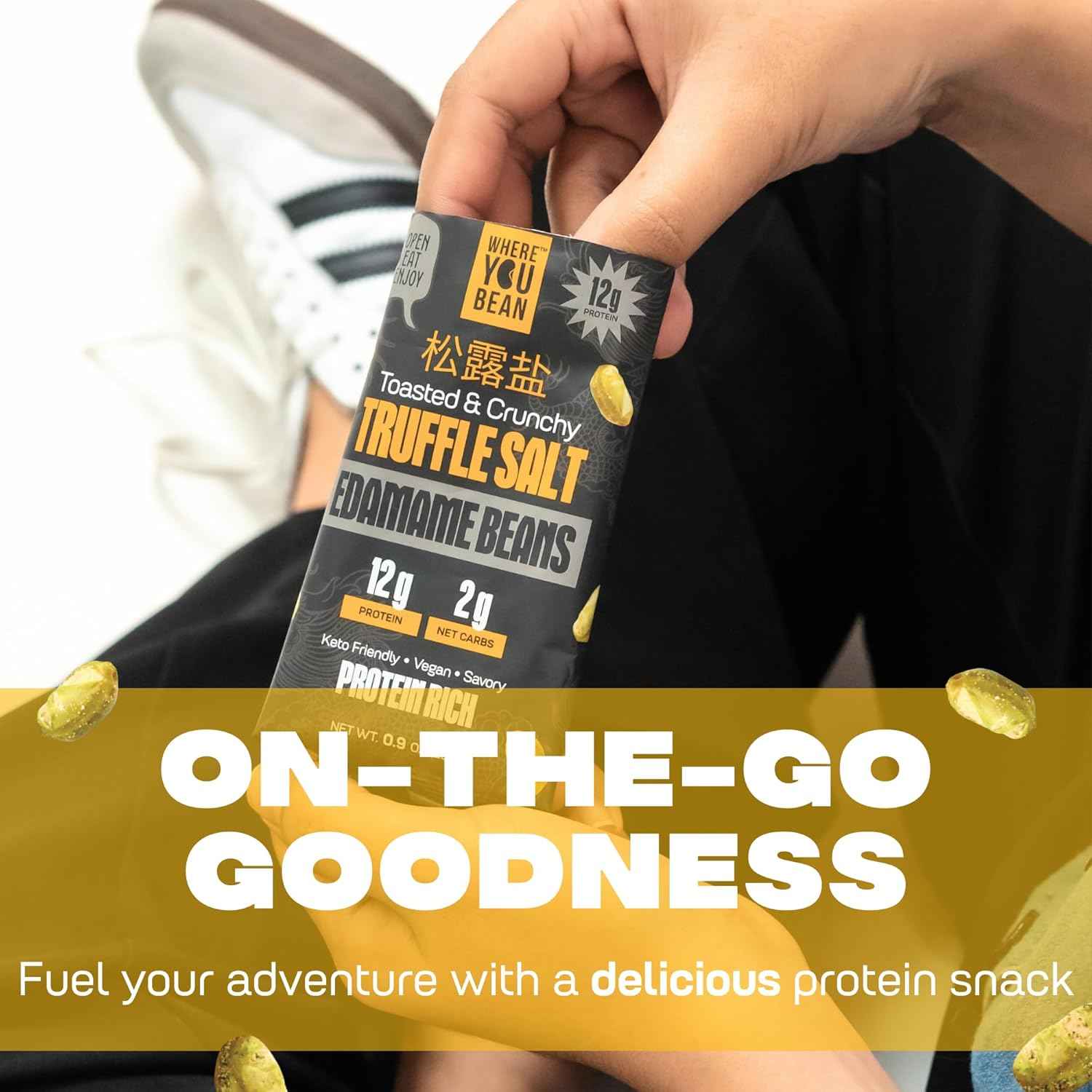 Where You Bean Edamame Snack – Thoughtful Gourmet Gift for the Health-Conscious Foodie