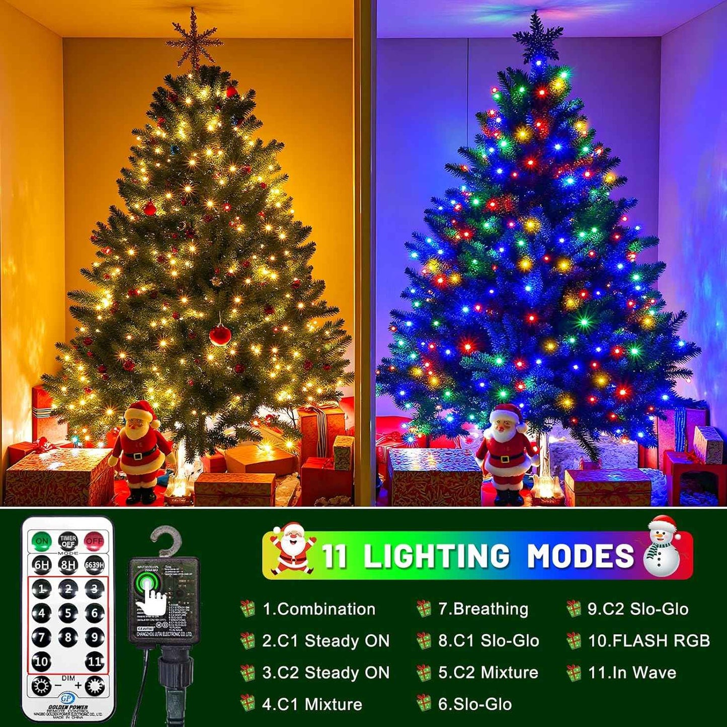 Lumify Home Kids Room String Lights 100FT – Child Safe Cool to Touch LED Lights with Timer Auto Shutoff for Nursery and Playroom