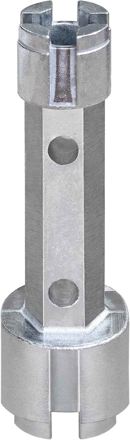 DrainKey 6-Inch Tub Drain Wrench for Clean, Compact Tool Storage