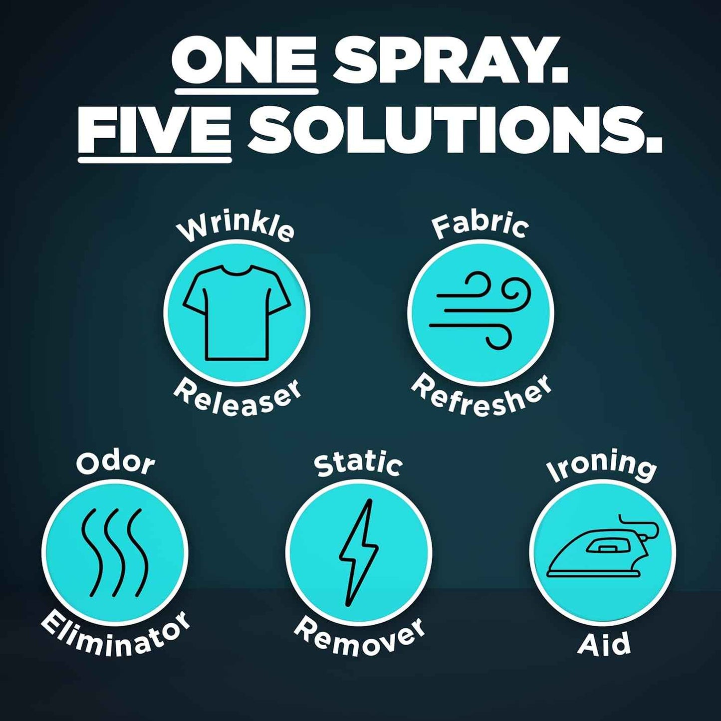 Downy Wrinkle Releaser Spray – Home Office Touch-Up for Busy Commuters, All-In-One Wrinkle and Odor Fix