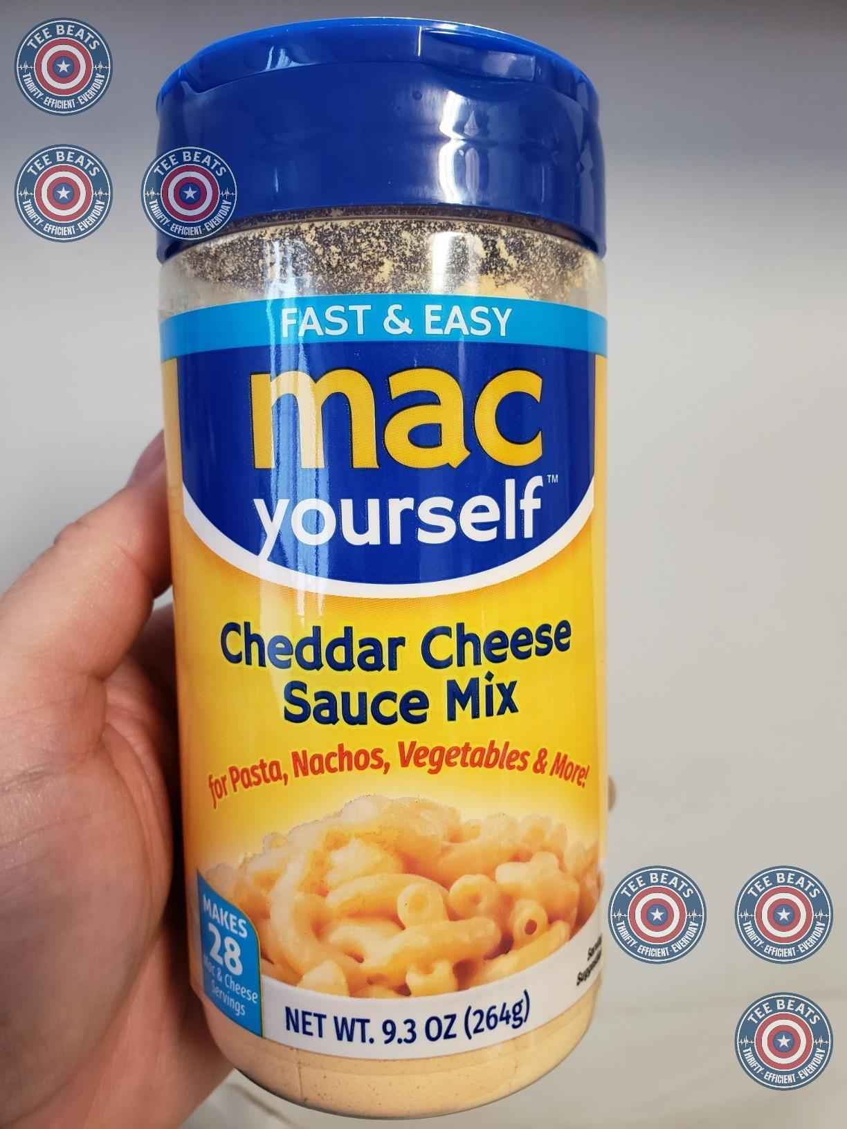 Mac Yourself Cheddar Cheese Mix for Quick Weeknight Family Dinners, 5 Minutes