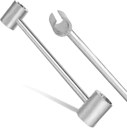 14-19mm Ratcheting Hinge Wrench – One-Handed Door Alignment for Building Maintenance Technicians