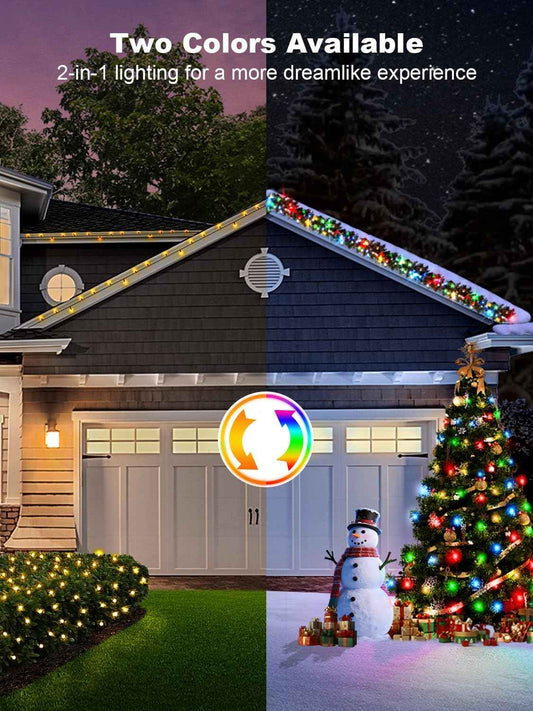 Minimax Color Changing Fairy Lights 100FT – Thoughtful Housewarming Gift for Her, Cozy Bedroom Decor, Remote and Timer Included