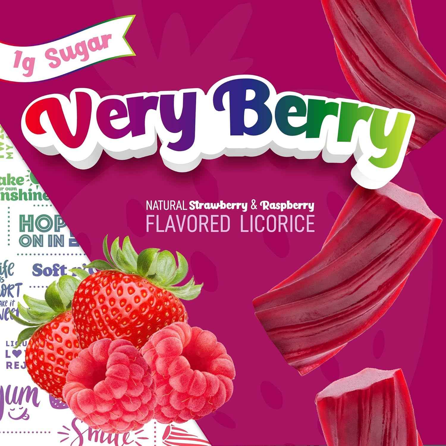 Wiley Wallaby Low Sugar Licorice Twists – Wellness-Friendly Treat for Post-Workout Recovery