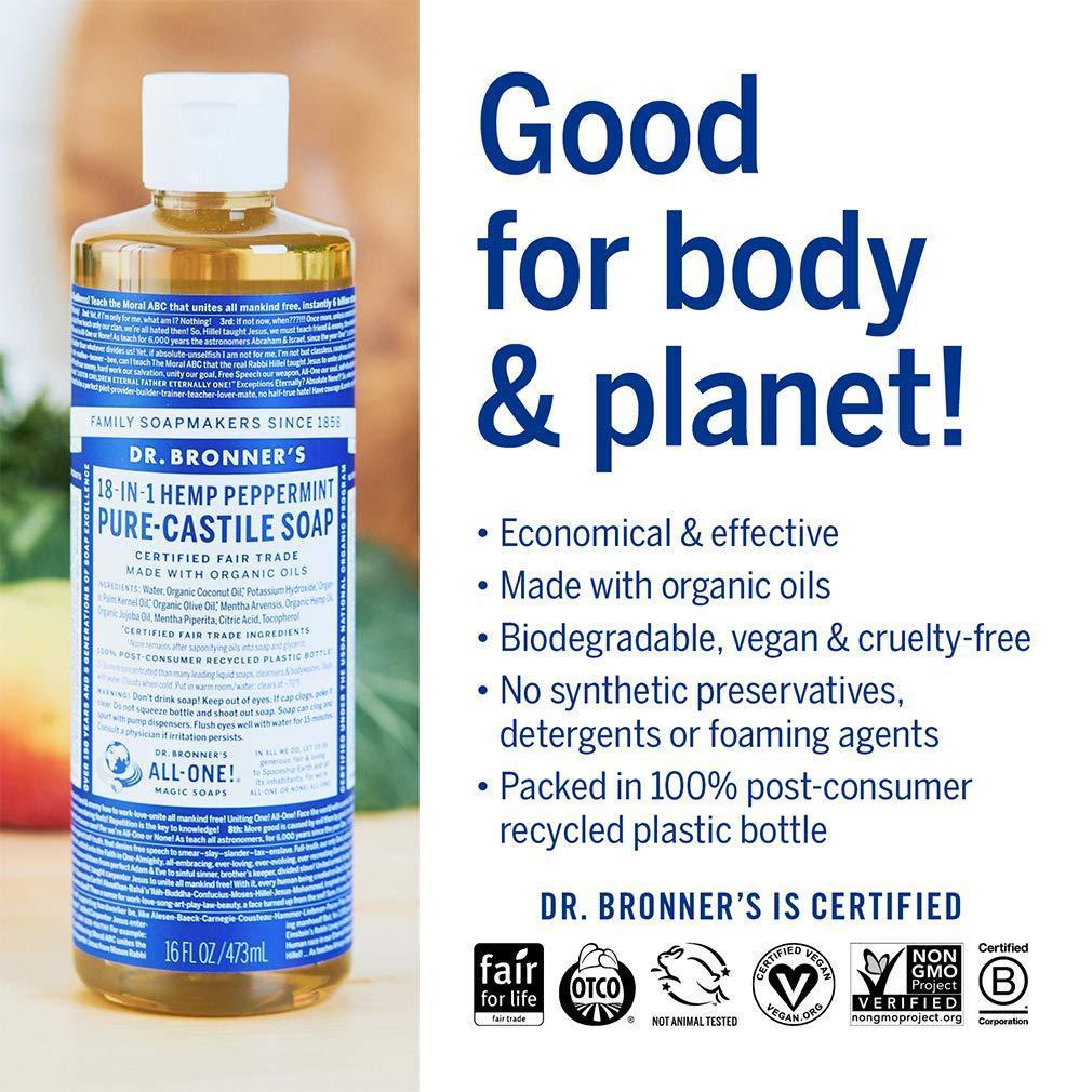 Dr._Bronner's_Pure-Castile_Soap_-_Peppermint_16oz,_Organic_Oils,_Vegan,_Non-GMO,_18-in-1_Uses:_Face,_Body,_Hair,_Laundry,_Pets,_Dishes