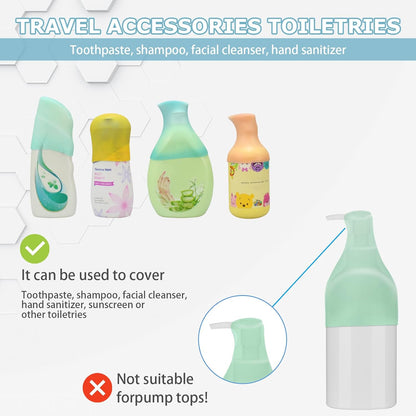 8_Pack_Silicone_Bottle_Covers,_Travel_Essentials_for_Women_Men,_Travel_Size_Toiletries,_Cruise_Ship_Essentials,_Accessories_Luggage,_Travel_Must_Haves,_Elastic_Sleeves_for_Leak_Proofing