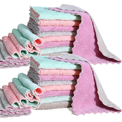 24_Pack_Cleaning_Cloth_Kitchen_Cloth,_Dish_Towels_Super_Absorbent_Coral_Velvet_Dishtowels,_Microfiber_Premium_Soft_Tea_Towels,_Quick_Dry_Rags,_Multipurpose_Reusable_Washcloths,_Non-Stick_Oil_Cloths.