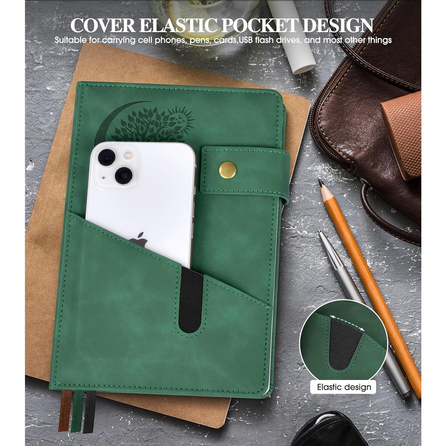 Lined_Journal_Notebook_for_Men,_A5_Leather_Journals_for_Writing_Women,_Hardcover_Notebooks_for_Work,School,Note_Taking,Travel,Business,Personal_daily_Diary,200_Page_College_Ruled_(5.9"_x_8.4")