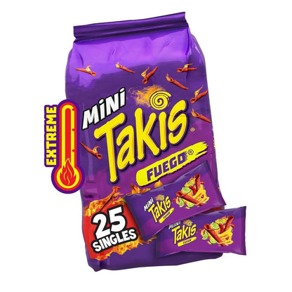 Takis_Various_Flavors_Mini_25_pc_/_1.23_oz_Bite_Size_Multipack,_Hot_Chili_Pepper_&_Lime_Flavored_Extreme_Spicy_Rolled_Tortilla_Chips