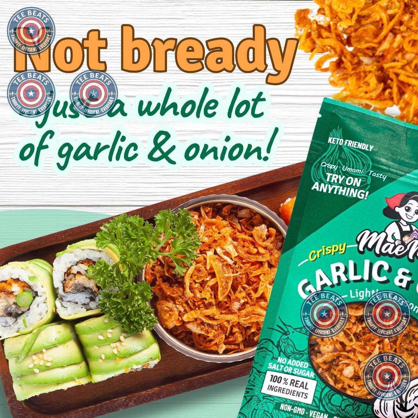 MaeMai_MILD_Spice_-_Non-Oily_Chili_Crisp_Topper,_Rice_Seasoning,_Ramen_Furikake_|_Umami_Onion_&_Garlic_Flakes