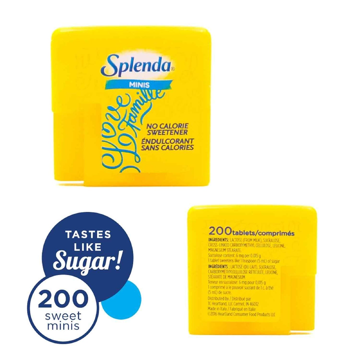 SPLENDA No Calorie Sweetener, Mini Dissolvable Tablets – Pocket Sized Splenda for Camping Coffee and Trail Drinks