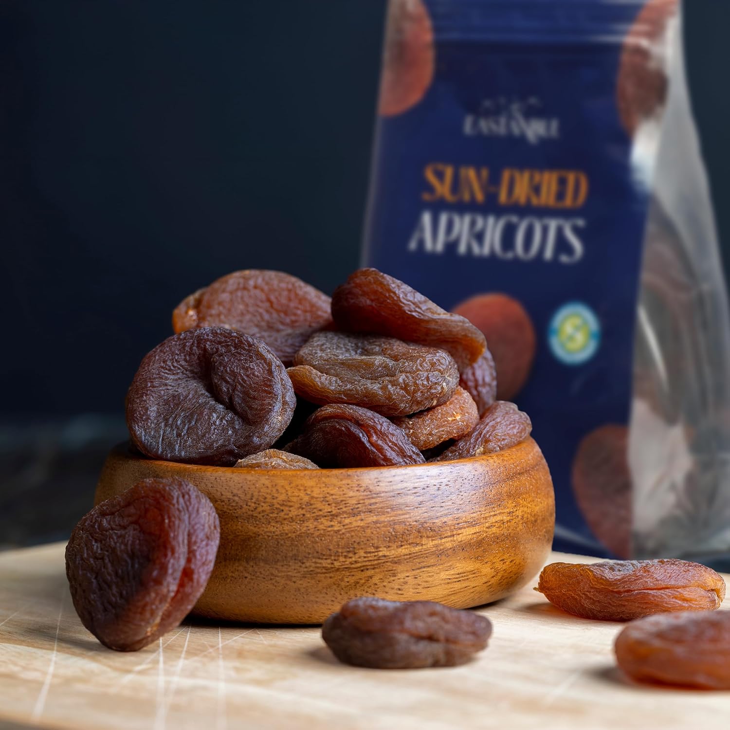 Eastanbul Sun Dried Apricots – Thoughtful Gourmet Gift Basket Addition for Housewarmings and Holidays