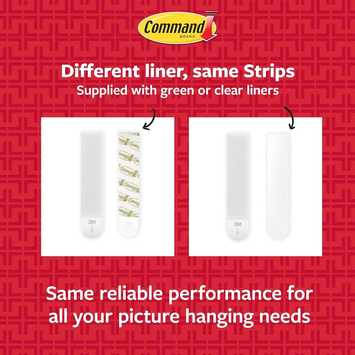 Command Large Picture Hanging Strips, White – Housewarming Gift for New Homeowners, Damage-Free Decor Essential