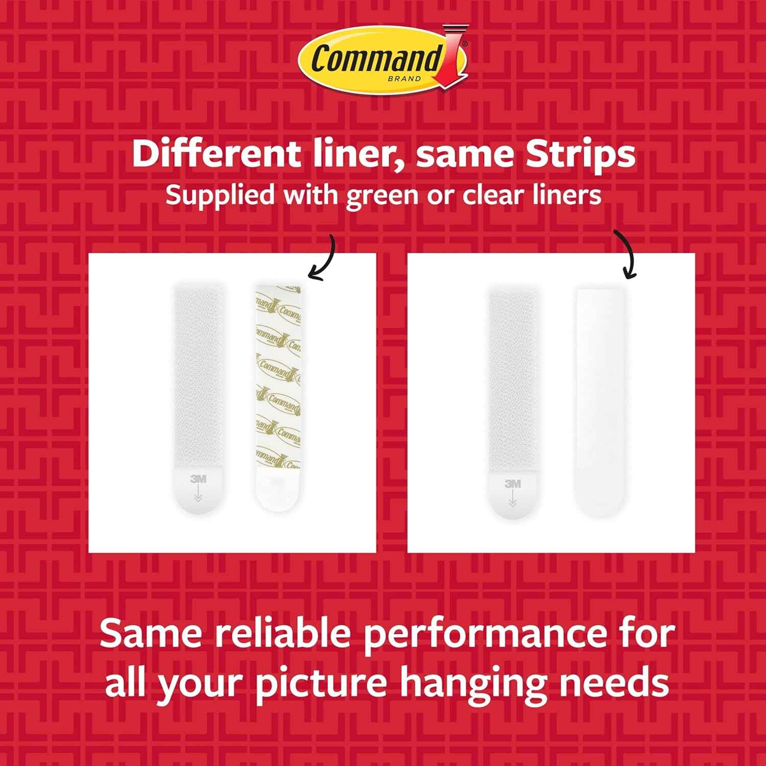 Command Large Picture Hanging Strips, White – Housewarming Gift for New Homeowners, Damage-Free Decor Essential