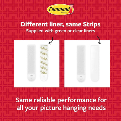Command Large Picture Hanging Strips, White – Housewarming Gift for New Homeowners, Damage-Free Decor Essential