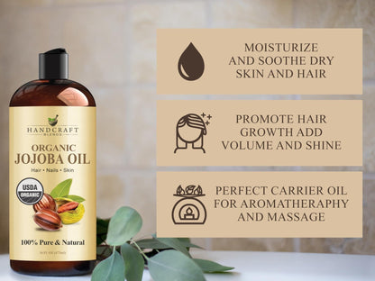 Handcraft_Blends_USDA_Organic_Jojoba_Oil_-_16_Fl_Oz_-_Premium_Grade_Oil_for_Skin_and_Hair_-_Anti-Aging_Oil_-_Cold-Pressed_and_Hexane-Free