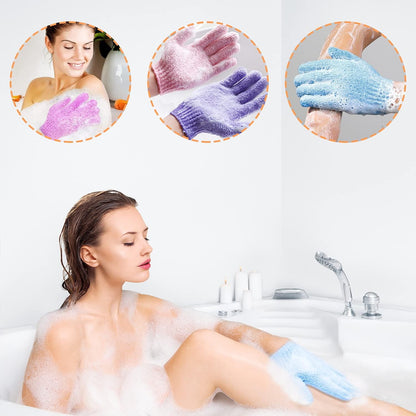 30_Pcs_Exfoliating_Gloves_for_Shower,_15_Colors_Body_Exfoliator_Glove_with_Hanging_Loop,_Scrub_Exfoliate_Glove_Mitt_Bath_Face_Spa_Hand_Scrubber_Wash_Deep_Scrubbing_Dead_Skin_for_Women_Men,_by_Aisuly
