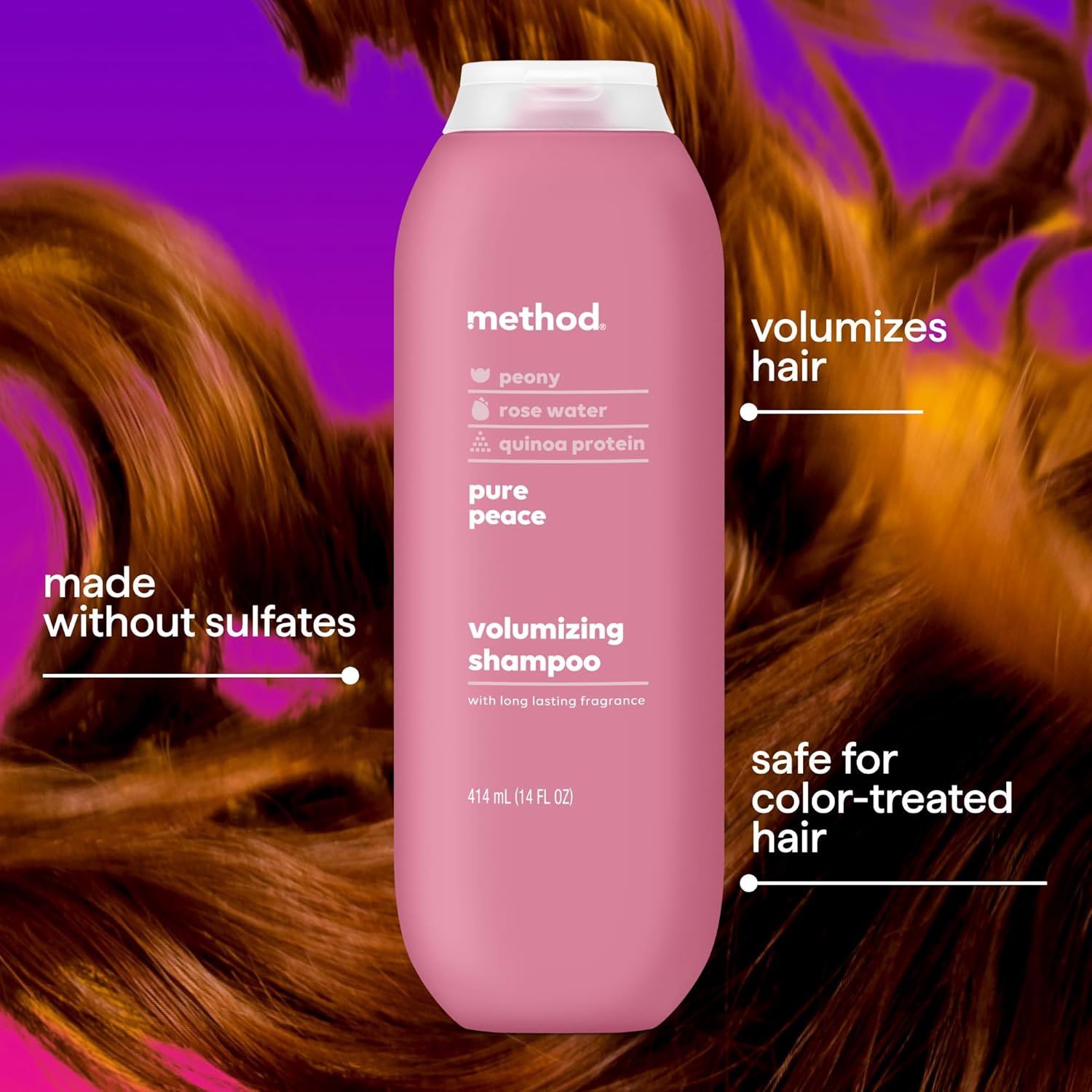 Volumizing_Shampoo,_Pure_Peace_with_Rose,_Peony,_and_Pink_Sea_Salt_Scent_Notes,_Paraben_and_Sulfate_Free,_14_oz_(Pack_of_1)