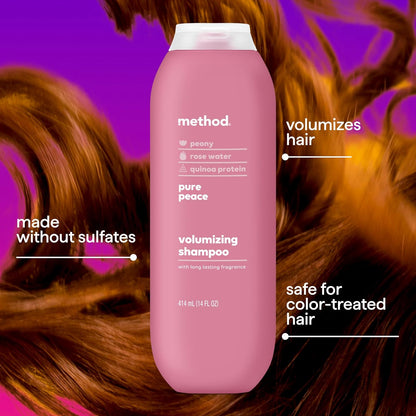 Volumizing_Shampoo,_Pure_Peace_with_Rose,_Peony,_and_Pink_Sea_Salt_Scent_Notes,_Paraben_and_Sulfate_Free,_14_oz_(Pack_of_1)