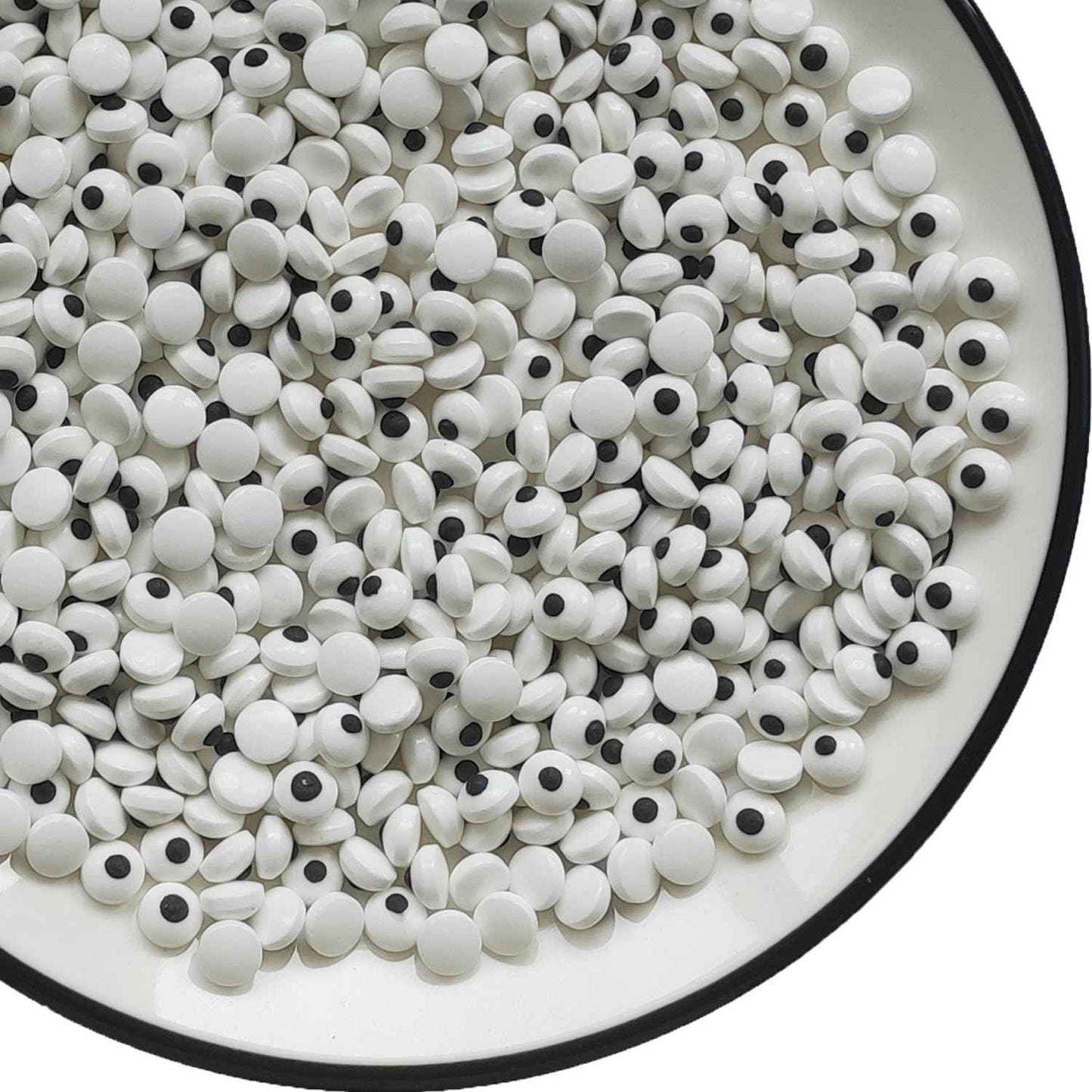 Sprinkle Haven 7mm Sugar Googly Eyes – Child-Safe Sprinkle Decorations for Halloween Classroom Treats