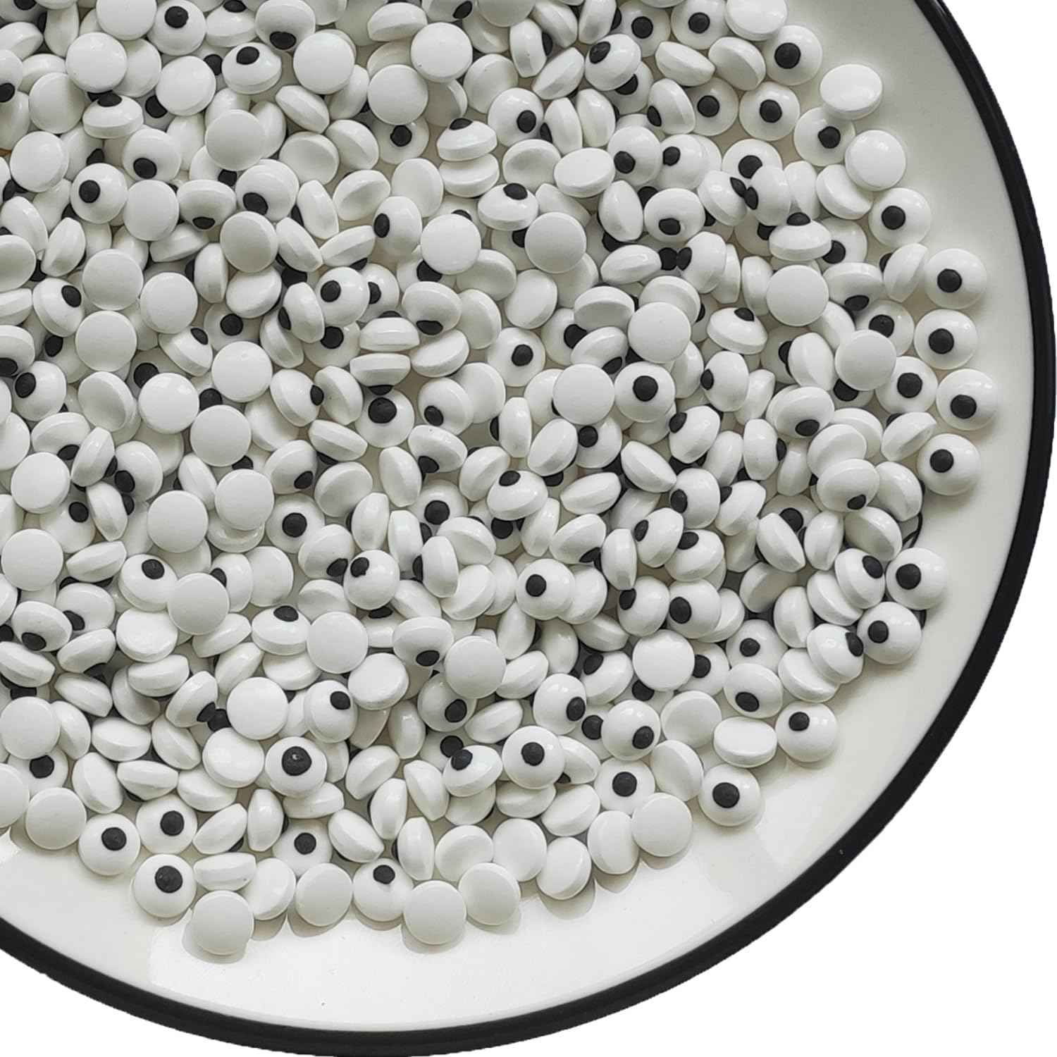 Sprinkle Haven 7mm Sugar Googly Eyes – Child-Safe Sprinkle Decorations for Halloween Classroom Treats