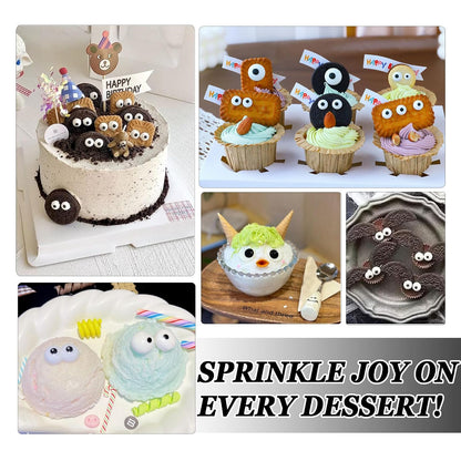 Edible Eye Sprinkles for Baking – Fun Halloween Gift for Bakers, Cakers, and Prankster Bakers