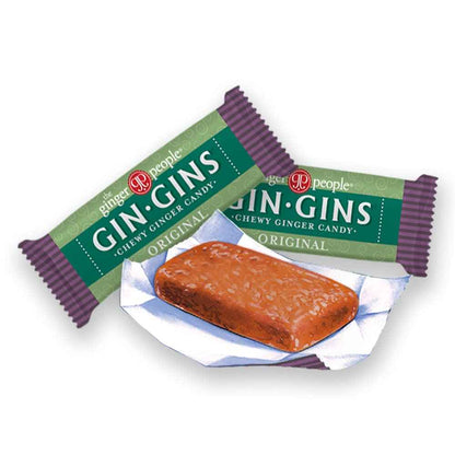 GIN GINS Original Ginger Chews – Mindful Morning Ritual for Pregnancy Nausea Relief, 3oz Bag
