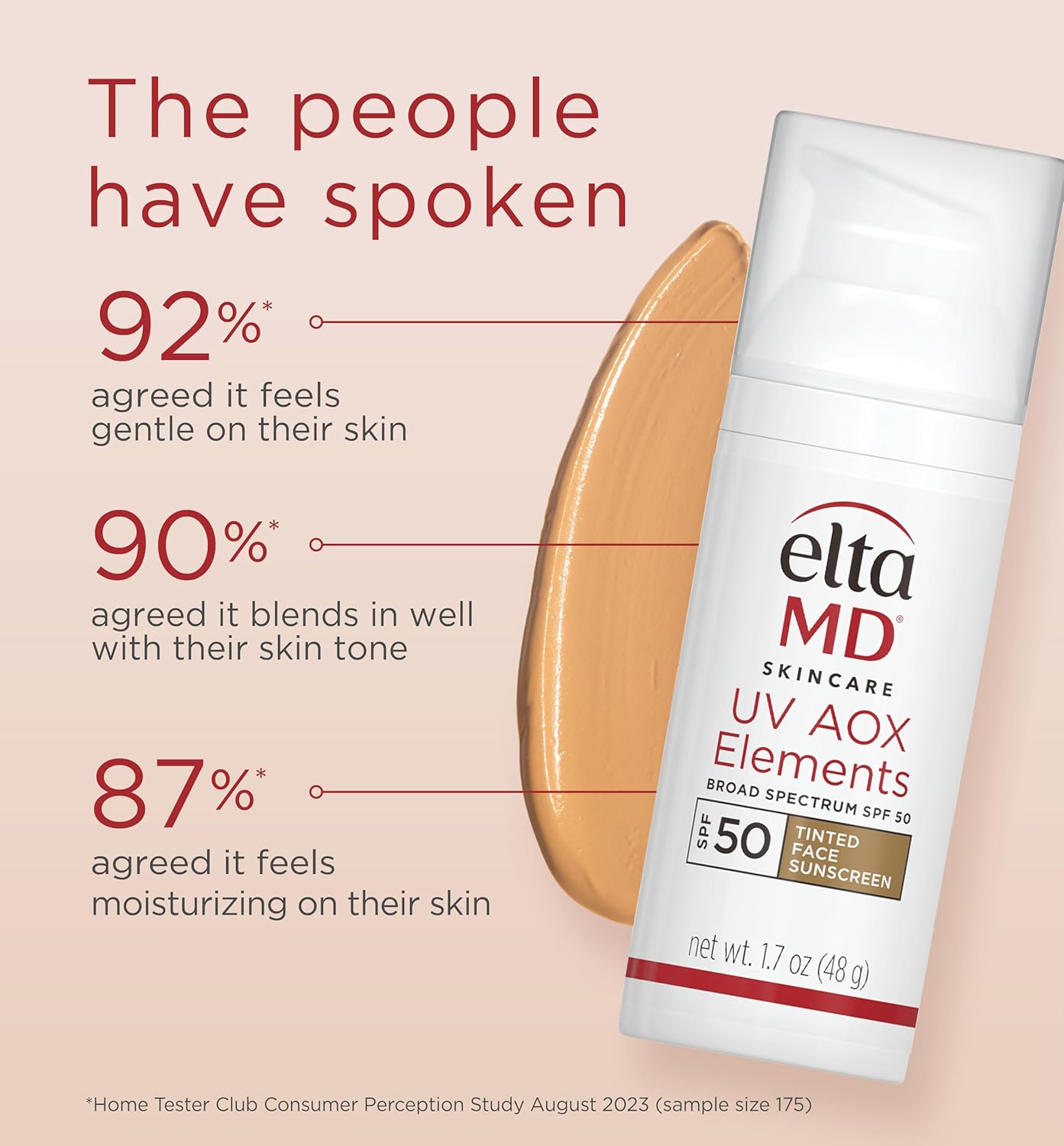 EltaMD UV AOX Elements Tinted Mineral Sunscreen SPF 50 – One-Step Clean Beauty Essential