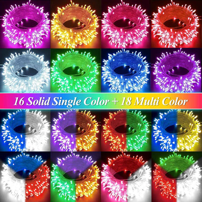 IP44 Waterproof Color Changing String Lights – 66FT Outdoor Patio Lights with Remote for Backyard and Porch Curb Appeal