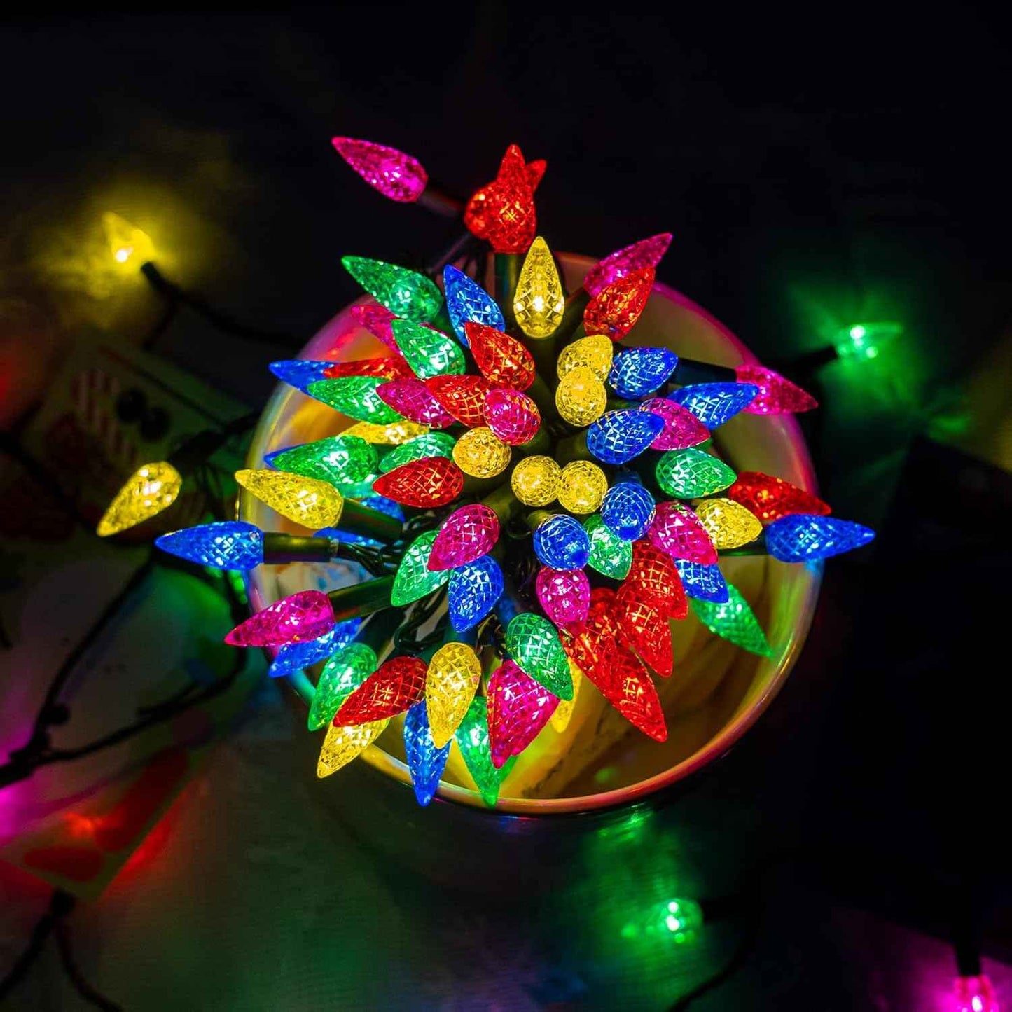 Dazzle Bright C6 String Lights – Thoughtful Housewarming Gift, Cozy Indoor Outdoor Decor