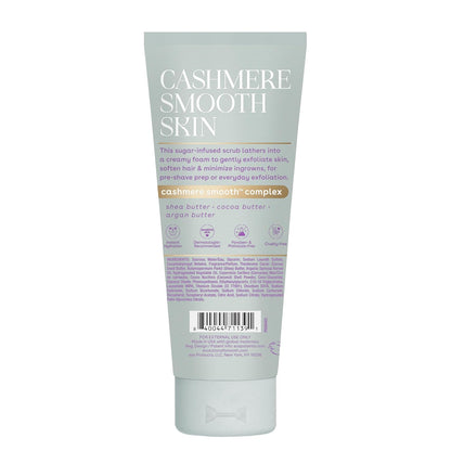 eos Cashmere Vanilla Pre-Shave Scrub – Hydrating Sugar Exfoliator for Sensitive Skin and Calming Nightly Body Care Routine