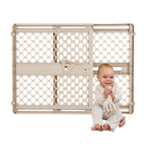 Toddleroo by North States Supergate Ergo Baby Gate – Top of Stairs Safety Barrier with Hardware Mount for Fall Prevention