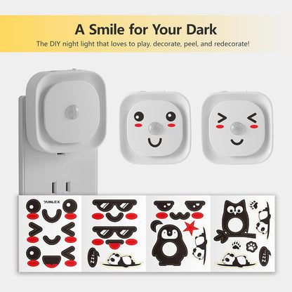 EverBrite LED Plug in Night Light Gift Set, 2 Pack in 7 Colors Affordable Practical Present for Mom Grandma and Housewarming