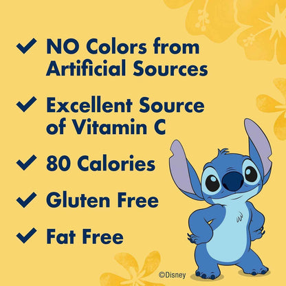 Disney Stitch Fruit Flavored Snacks – Vitamin C Snack for Mindful Lunchbox Prepping Moms