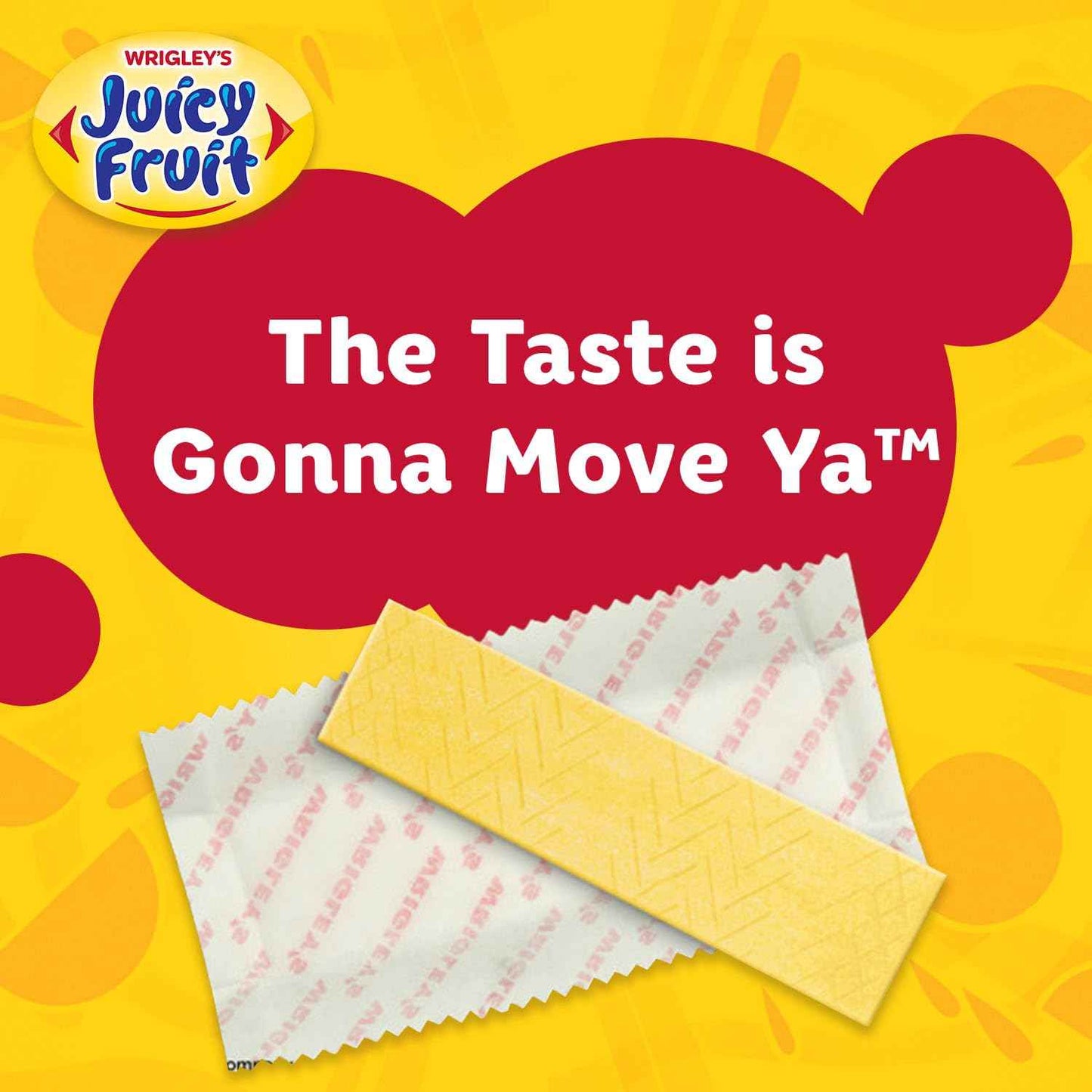 Juicy Fruit Gum Kids Birthday Party Candy – 45 Individually Wrapped Sticks for Lunchboxes and Favor Bags