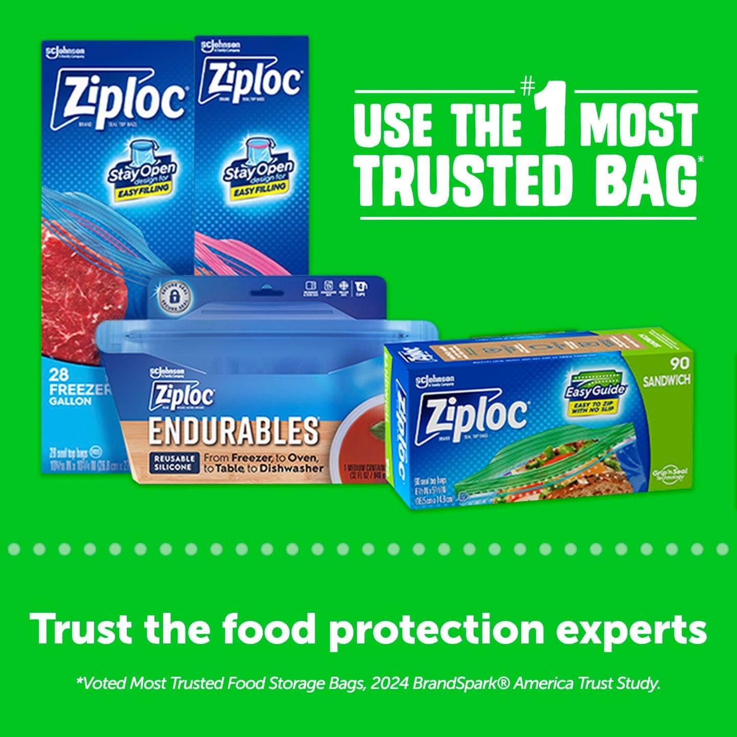Ziploc_XL_Sandwich_and_Snack_Bags_with_EasyGuide_Texture,_Plastic_Storage_Bags_with_Grip_'n_Seal_Technology,_90_Bags_Total_Organiser_Boxes