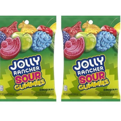 JOLLY_RANCHER_Gummies_Sours_Assorted_Fruit_Flavored_Candy_Bag,_6.5_oz_(Pack_of_2)