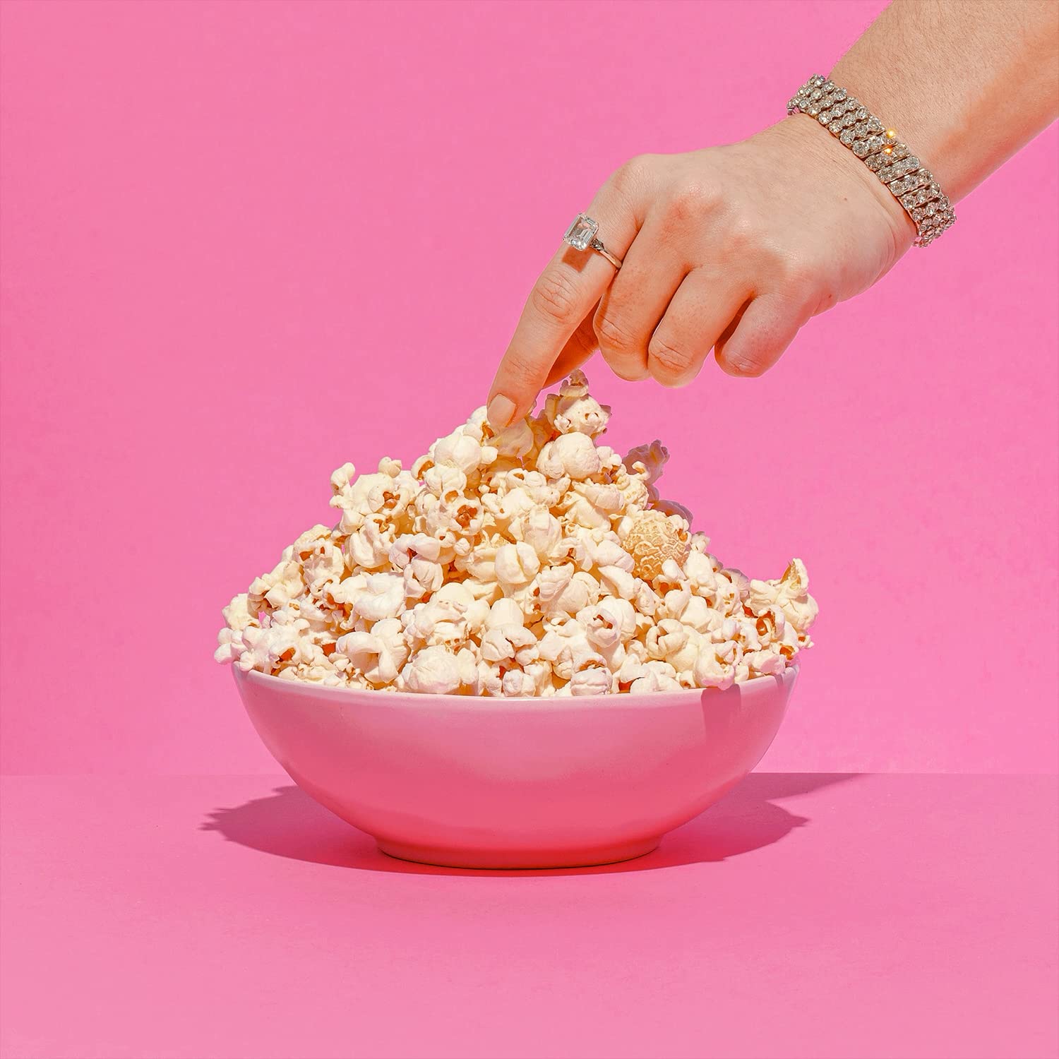 LesserEvil_Himalayan_Pink_Salt_Organic_Popcorn,_Premium_Quality,_Minimally_Processed,_No_Vegetable_Oil,_4.6_Oz,_(Pack_of_3)_Snack