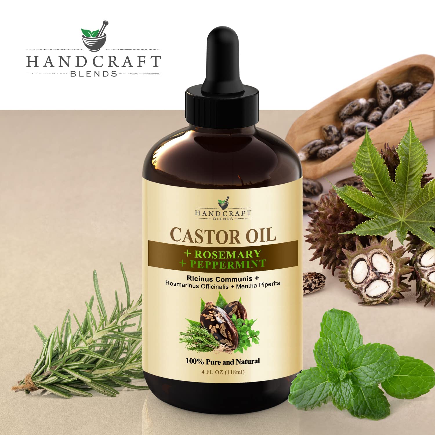 Handcraft_Blends_Castor_Oil_with_Rosemary_and_Peppermint_Oil_in_Glass_Bottle_-_4_Fl_Oz_-_100%_Pure_and_Natural_-_Premium_Grade_Oil_for_Hair_Growth