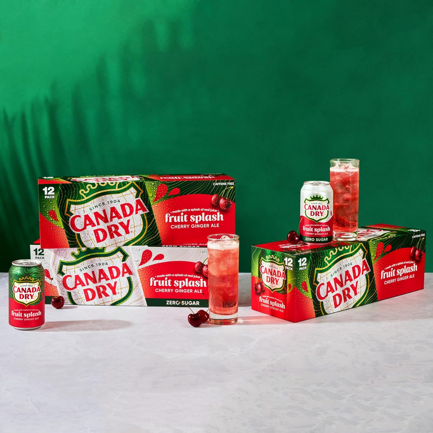 Fruit_Splash_Cherry_Ginger_Ale_Zero_Sugar_Soda,_12_fl_oz_cans,_12_pack