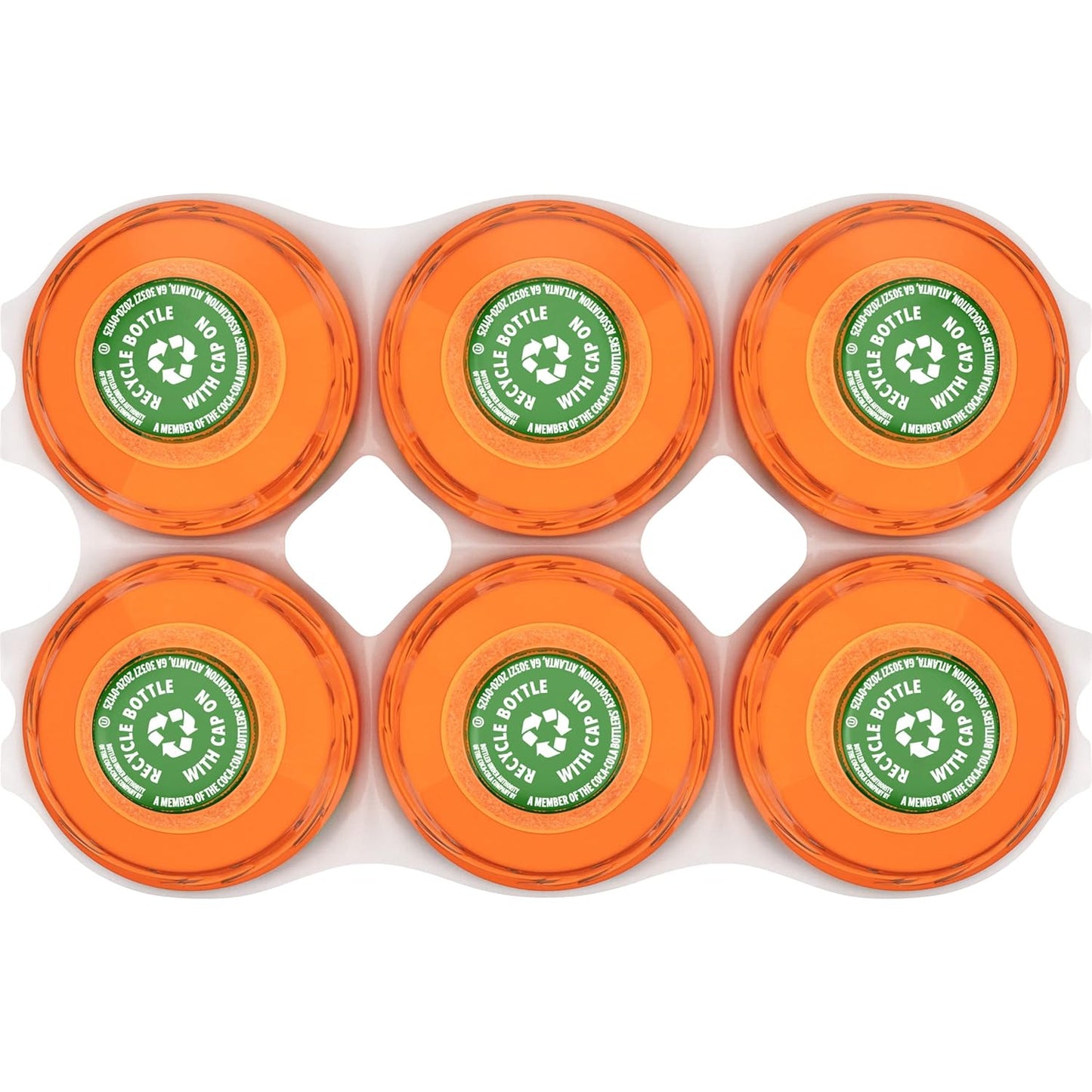 Fanta Orange Soda – Kids' Lunchbox Drink, 6 Pack of 16.9 fl oz Bottles for School and Home