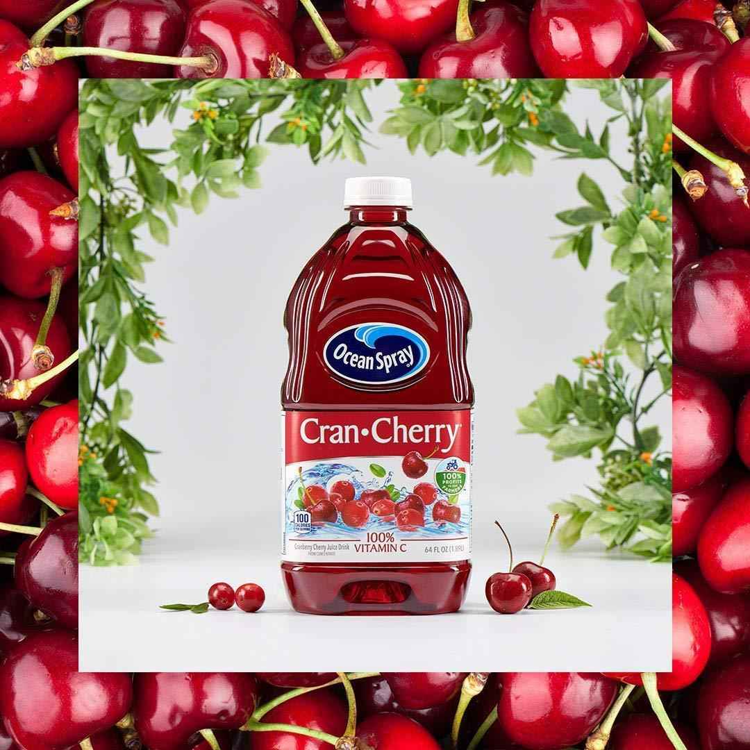 Ocean Spray¨ Cran-Cherry¨ Cranberry Cherry Juice Drink, 64 Fl Oz Bottle with 100% Daily Vitamin C for Health-Conscious Lifestyles